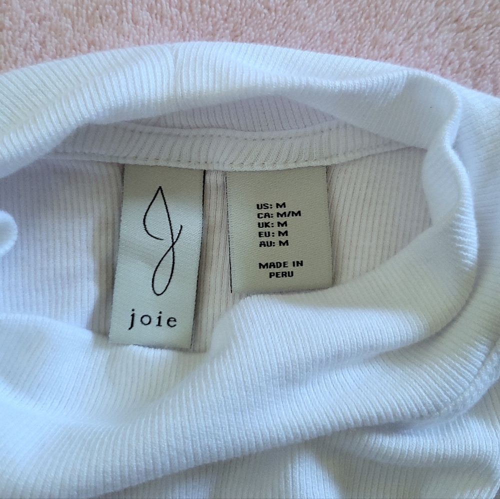 Joie Mock Turtleneck🐢 Ribbed  Top - NWT - Picture 4 of 10